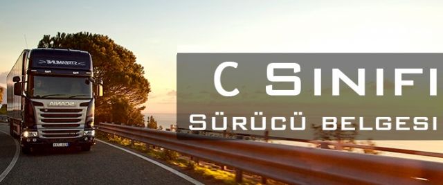 C sınıfı ehliyet - C sınıfı sürücü eğitimi - özel aykut günay sürücü eğitim kurumu